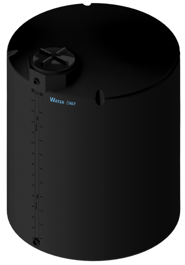 1500 Gal ProChem® Potable Water Tank w/Bulkhead Fittings - Twist Lid 16